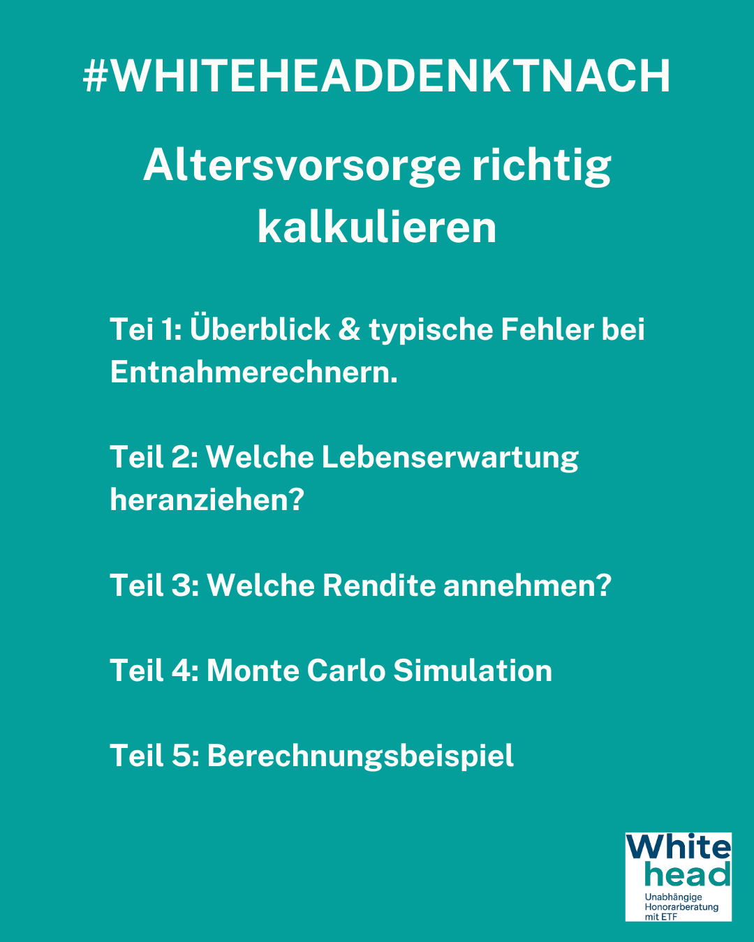 Serie Altersvorsorge richtig kalkulieren